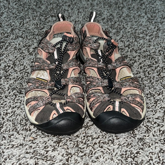Keen Whisper Waterproof Hiking Walking Sandals Women’s Shoes 6.5 Pink/Gray, EUC - Picture 7 of 8